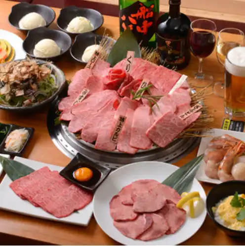 乙ちゃん贅沢！プラチナコース（飲み放題付き）
